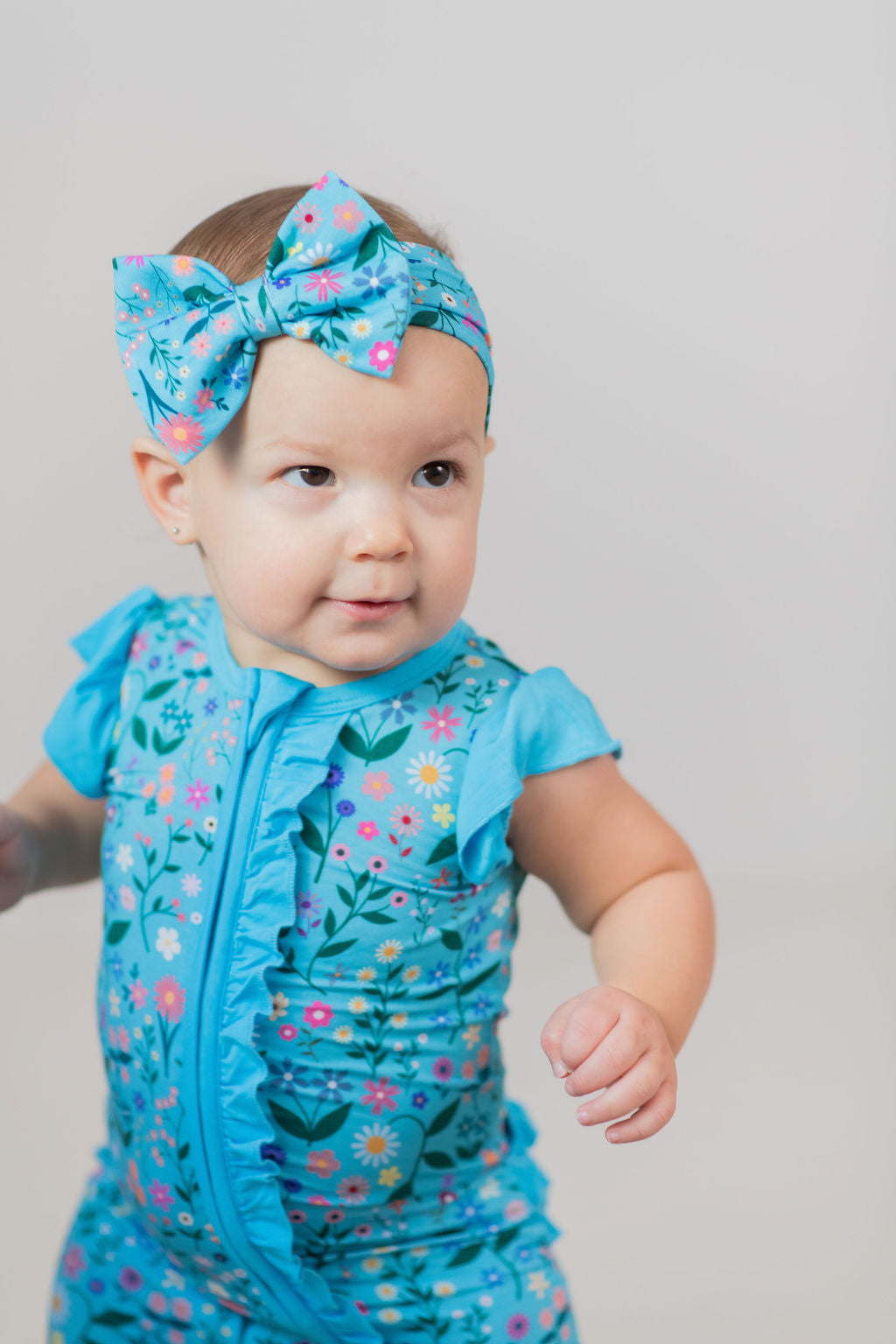 Wildflower Dreams Ruffle Sleeve Romper