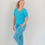 Women's Azure Blue Shirt