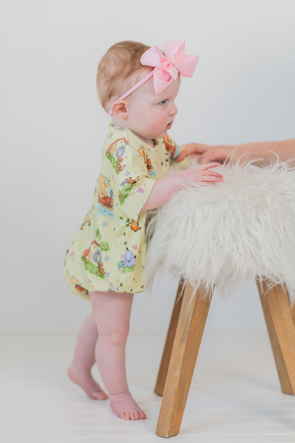 Oh Bother, Its Spring Oversized Bubble Romper