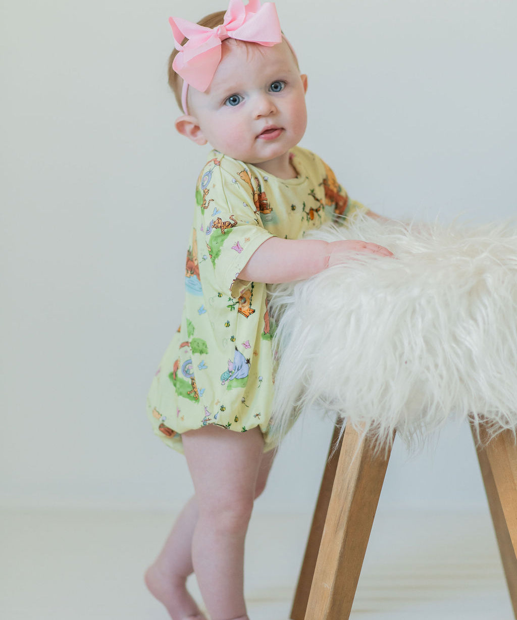Oh Bother, Its Spring Oversized Bubble Romper