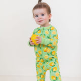 Lemon Pop Convertible Zip-Up