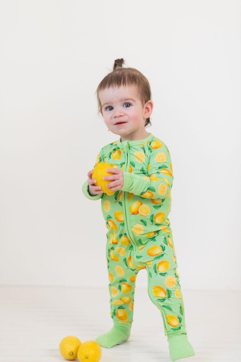 Lemon Pop Convertible Zip-Up