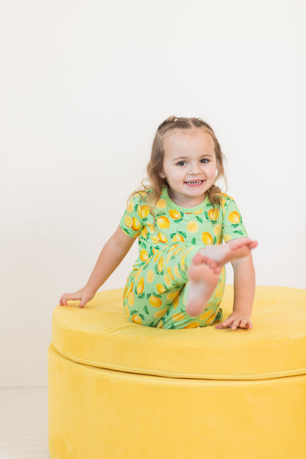 Lemon Pop 2 Piece Pajama Set