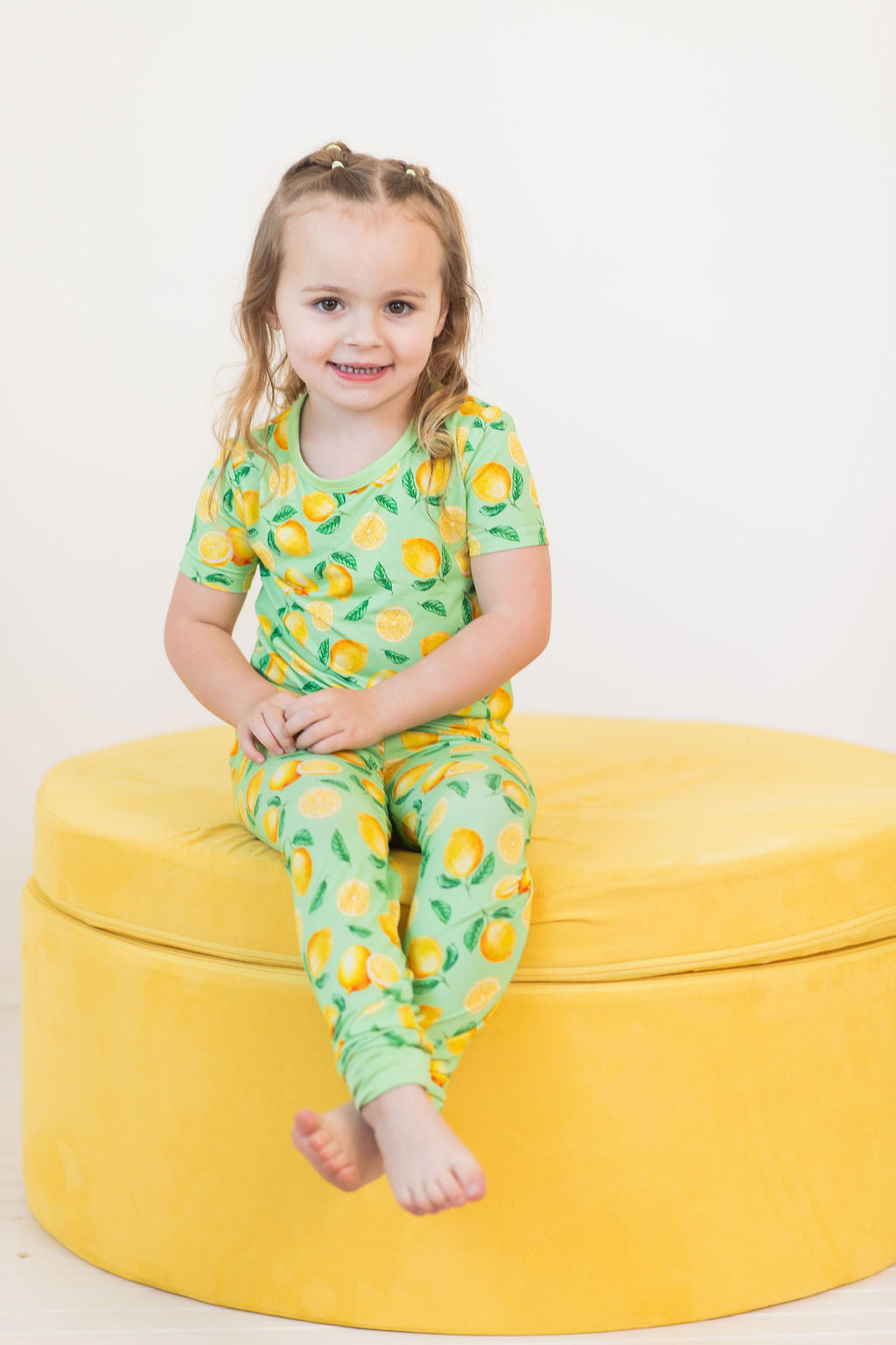 Lemon Pop 2 Piece Pajama Set