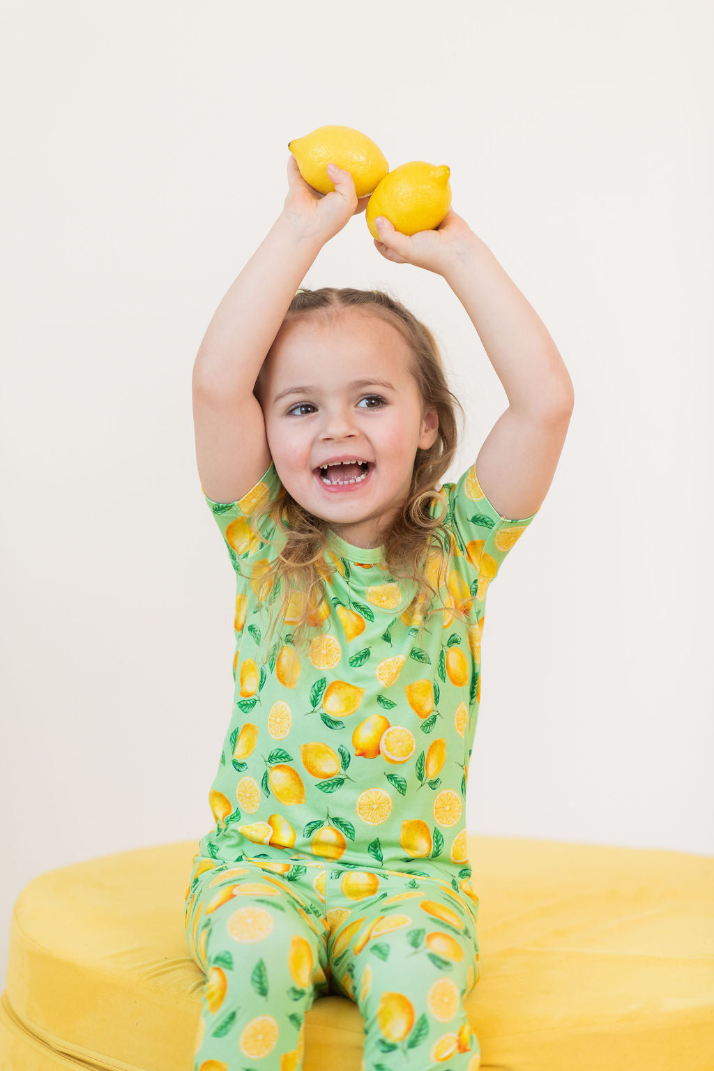 Lemon Pop 2 Piece Pajama Set