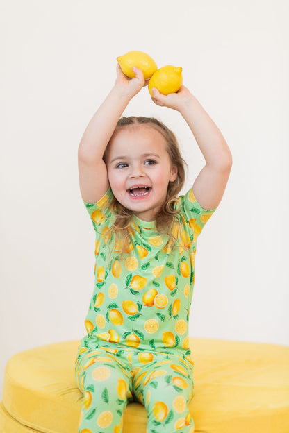 Lemon Pop 2 Piece Pajama Set
