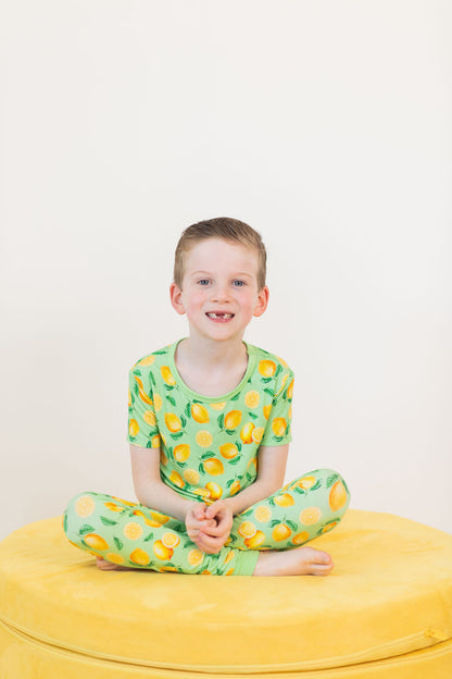 Lemon Pop 2 Piece Pajama Set
