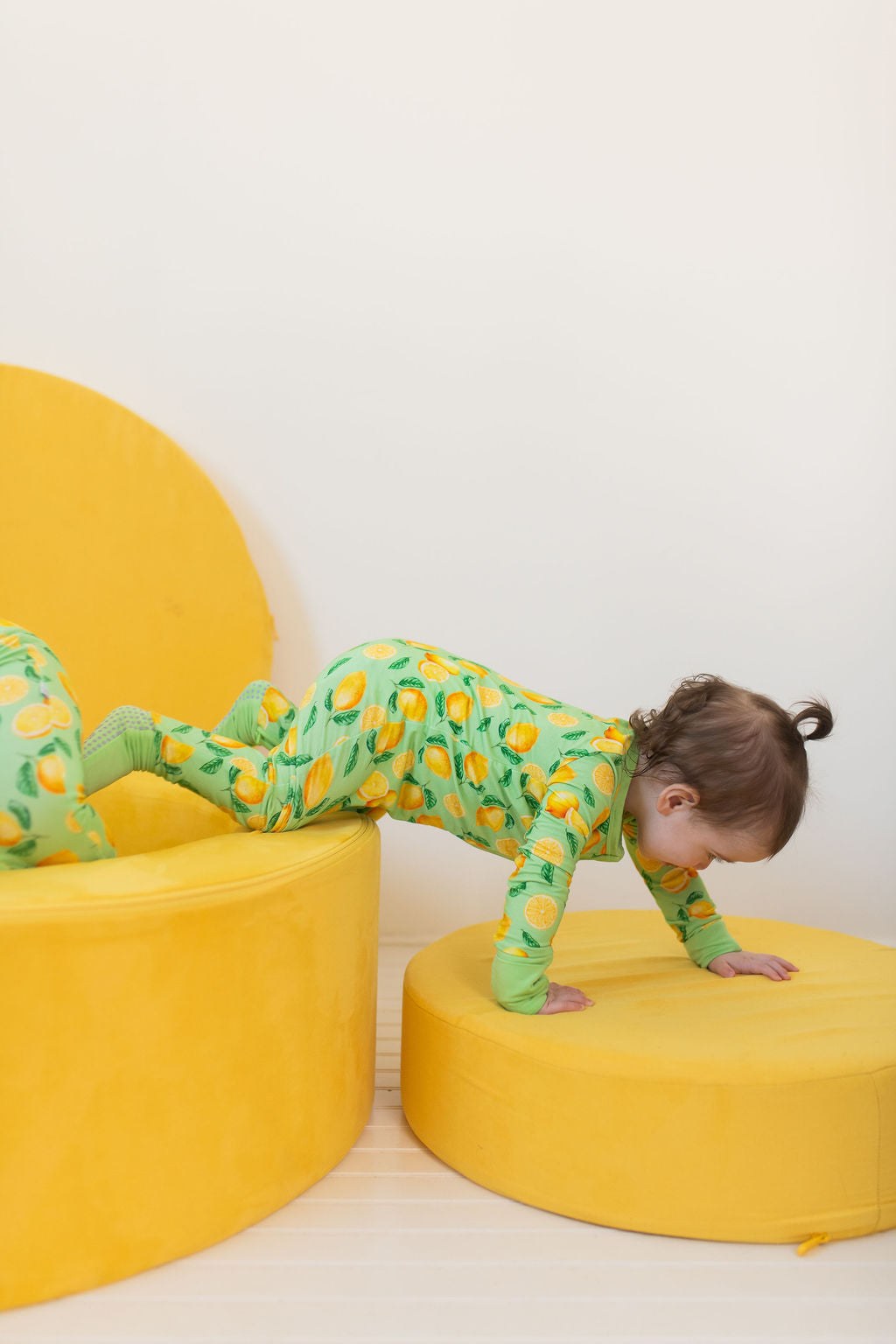 Lemon Pop Convertible Zip-Up