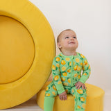 Lemon Pop Convertible Zip-Up