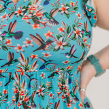 Flutter and Bloom Women's Midi Dress