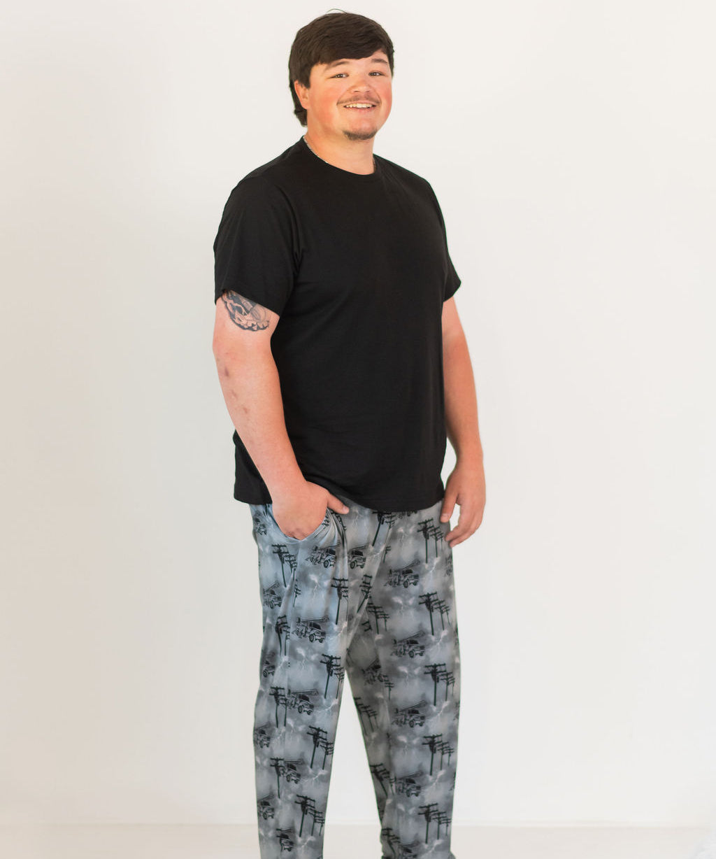 High Voltage Unisex Pajama Pant (wide leg style)
