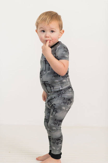 High Voltage 2 Piece Pajama Set