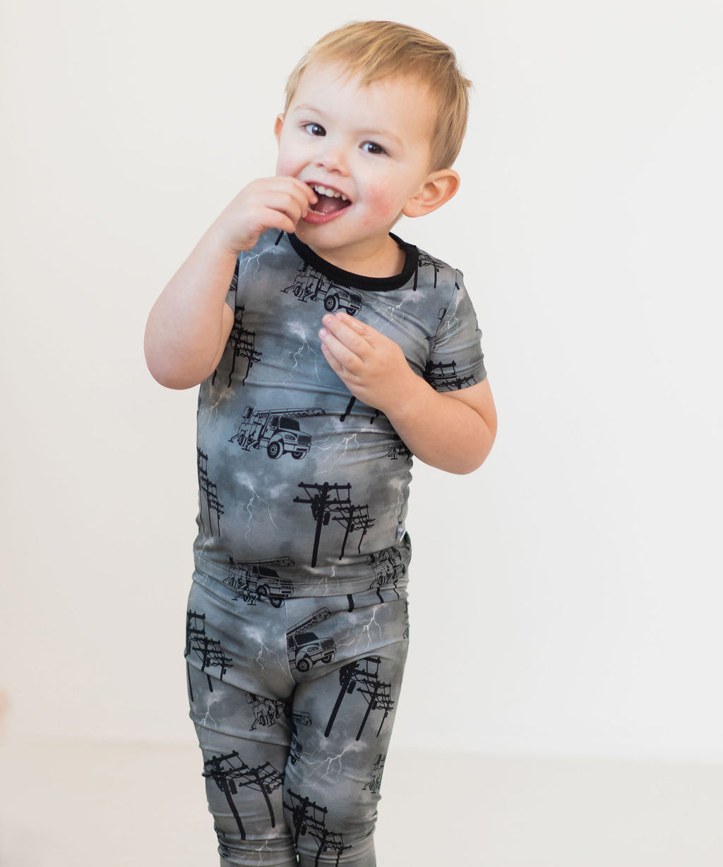 High Voltage 2 Piece Pajama Set