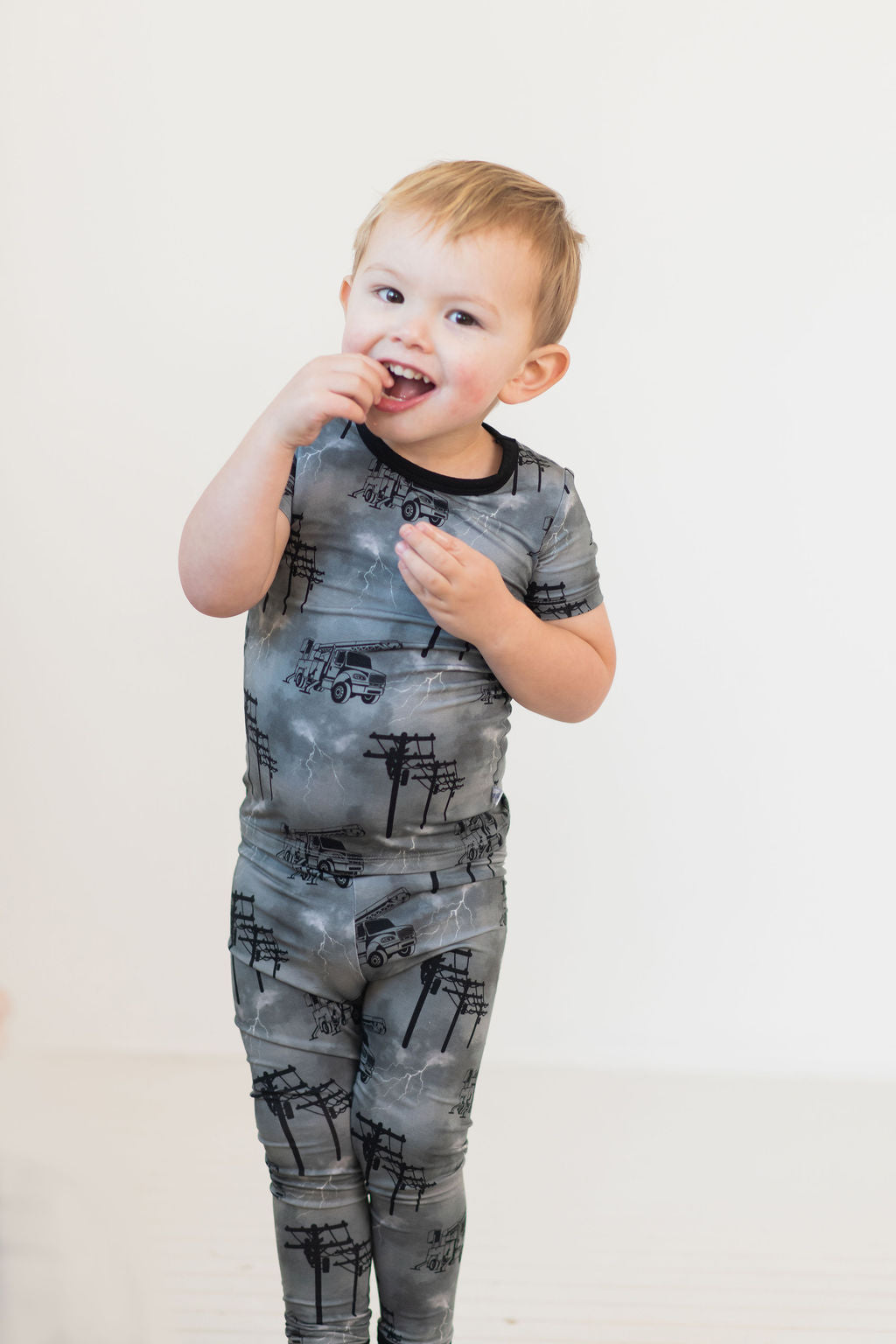 High Voltage 2 Piece Pajama Set
