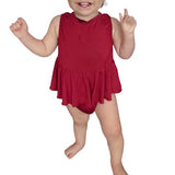 Garnet Bubble Romper