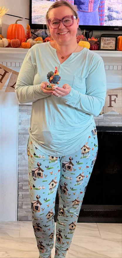 Cluckin Cozy Women's Pajamas