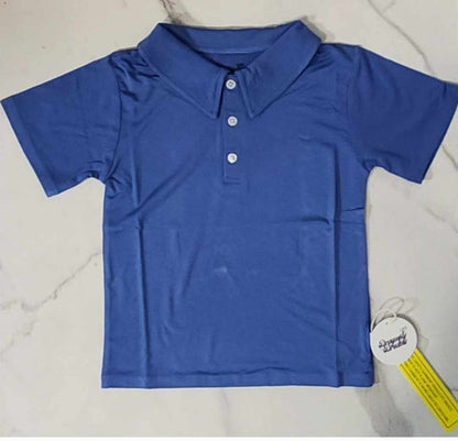 Serenity Blue Polo Shirt