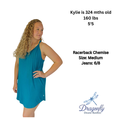 Obsidian Blue Racerback Chemise