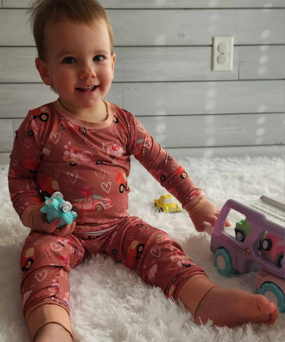 Your Love Drives Me Crazy 2 Piece Pajama Set