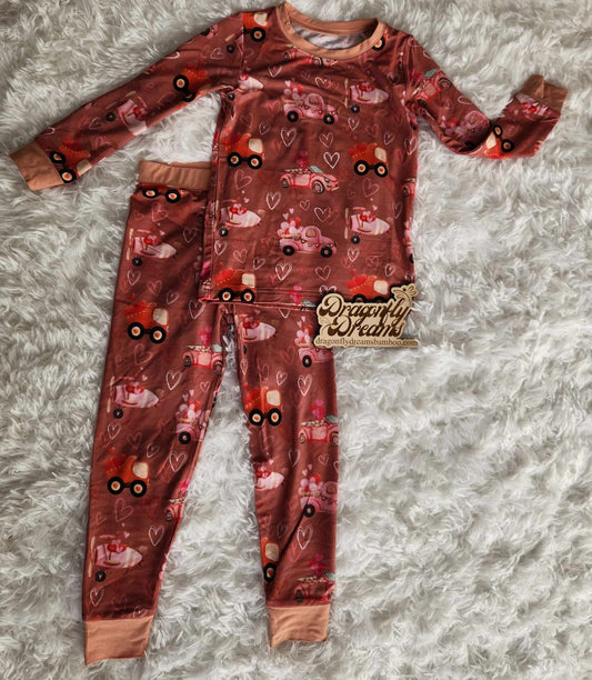 Your Love Drives Me Crazy 2 Piece Pajama Set