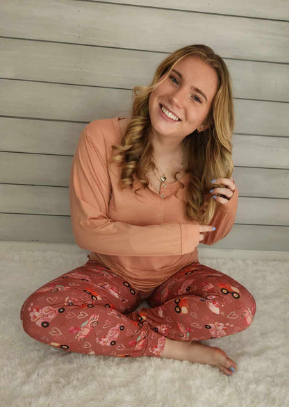 Your Love Drives Me Crazy Women's Pajamas - Please see sizing chart prior to purchase-ALL SALES FINAL