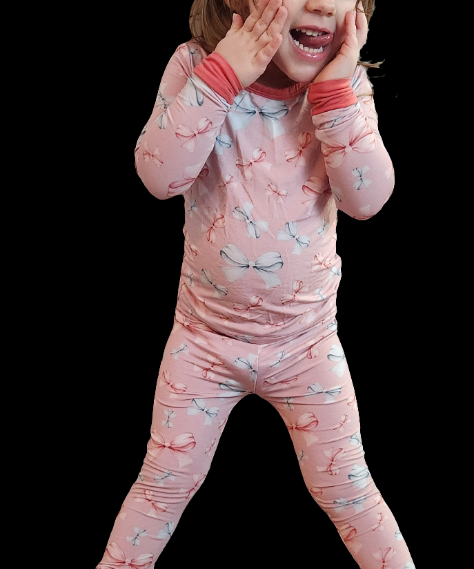 Tied With Grace 2 Piece Pajama Set