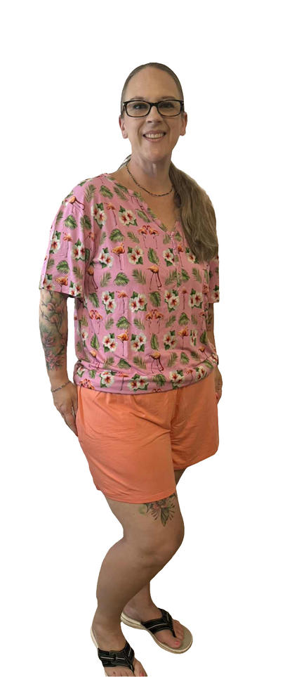 Flamingo Tropic Women's Pajamas