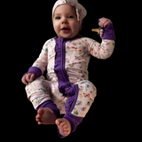 Wildflower Garden Ruffle Convertible Zip-Up