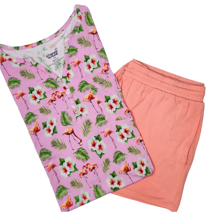 Flamingo Tropic Women's Pajamas