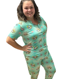 Succulent Cascade Women's Pajamas