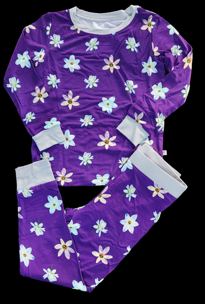 Twilight Blooms 2 Piece Pajama Set