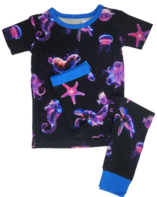 Deep Sea Glow 2 Piece Pajama Set