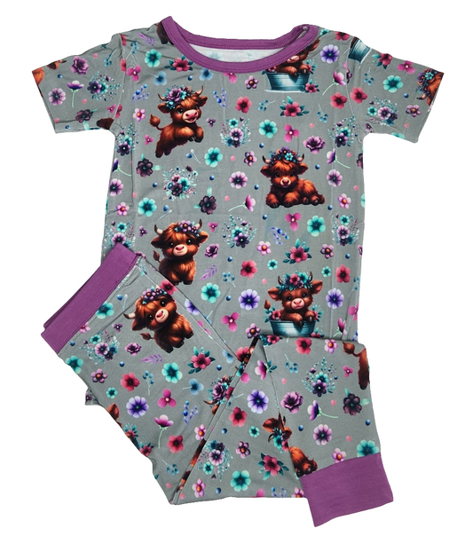 Moo-tiful 2 Piece Pajama Set