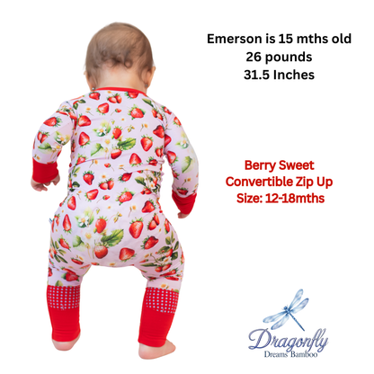Berry Sweet Convertible Zip-Up