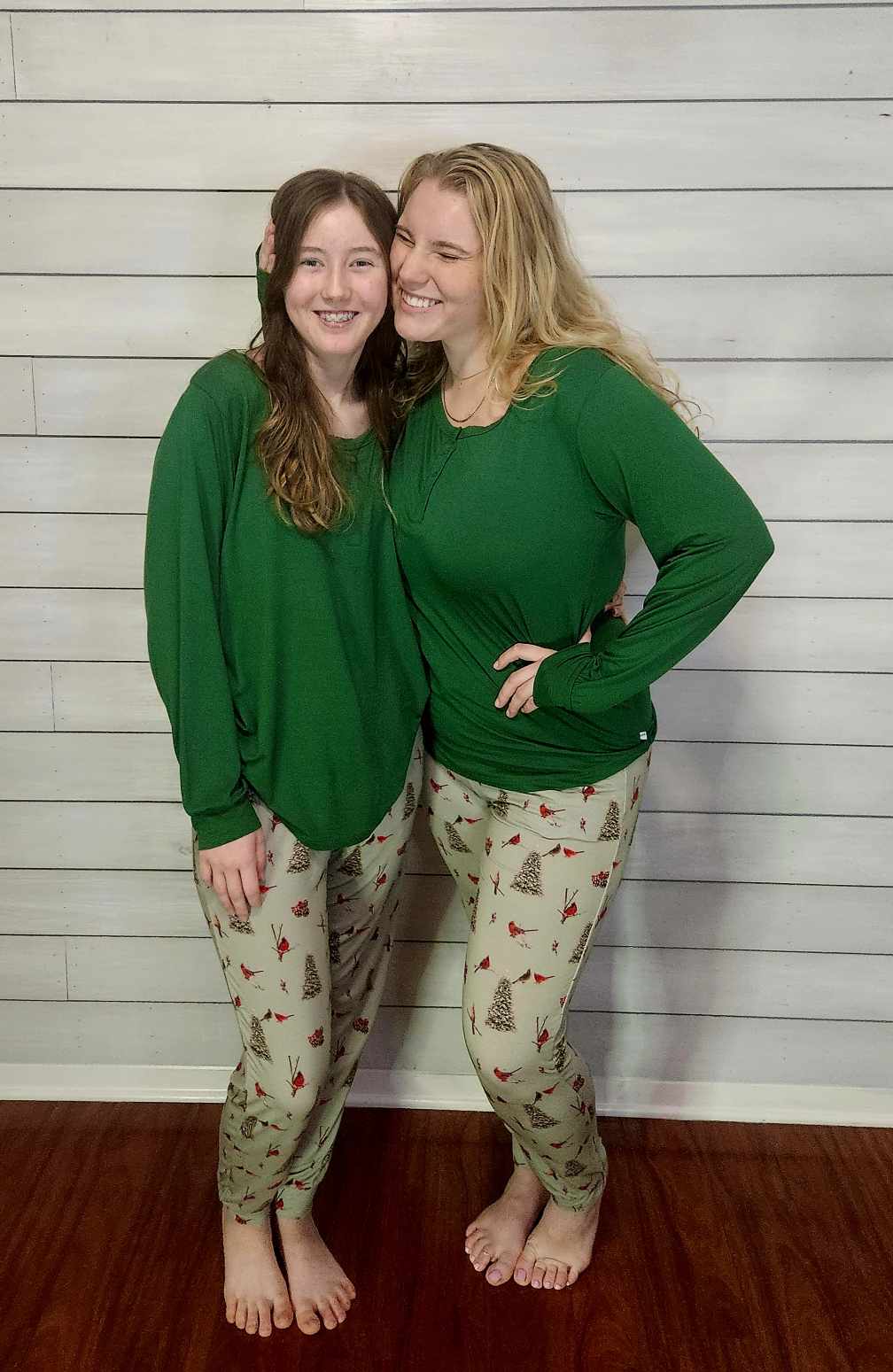 Cozy Cardinals Women's Pajamas - Please see size chart before ordering - All Sales Final