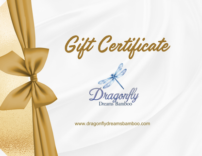 Dragonfly Dreams Bamboo Digital Gift Card