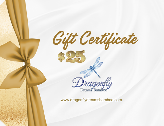 Dragonfly Dreams Bamboo Digital Gift Card