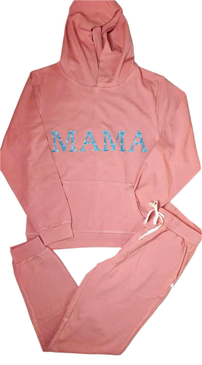 MAMA Hoodie Jogger Set