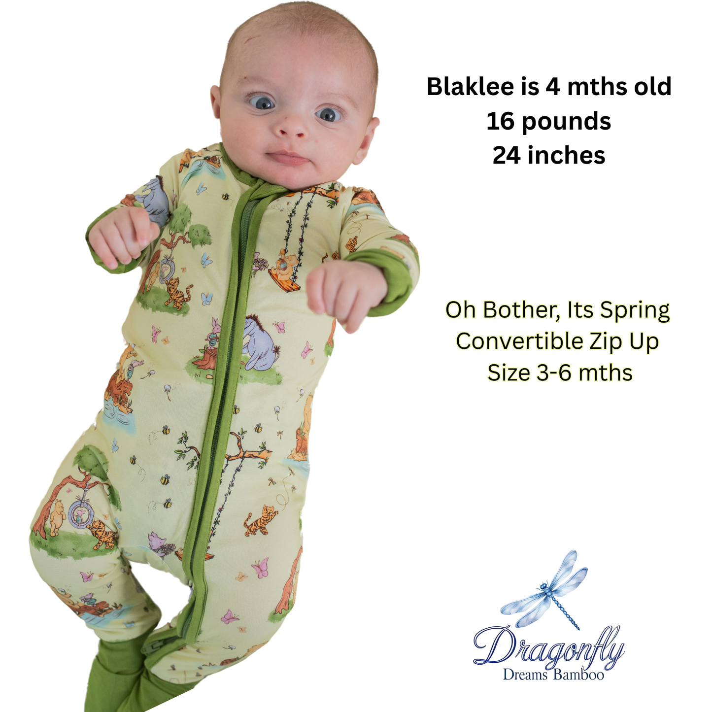 Oh Bother, Its Spring Convertible Zip-Up