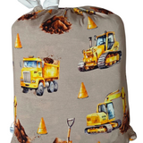 DDB Construction Twin Sheet & Pillow Case