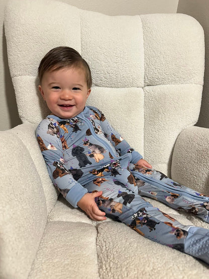 Pawty Time Convertible Zip-Up