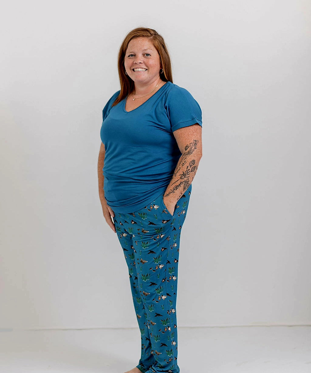 We Flock Together Unisex Lounge Pant (wide leg style)