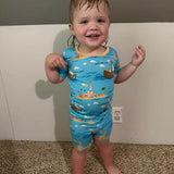 Sailing Together 2 Piece Pajama Set