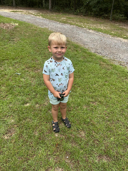 We Flock Together Pocket T-Shirt and Short Set
