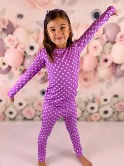 Lavender Charm 2 Piece Pajama Set