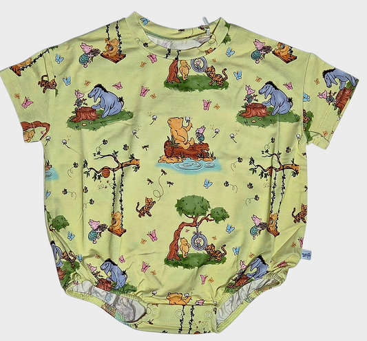 Oh Bother, Its Spring Oversized Bubble Romper