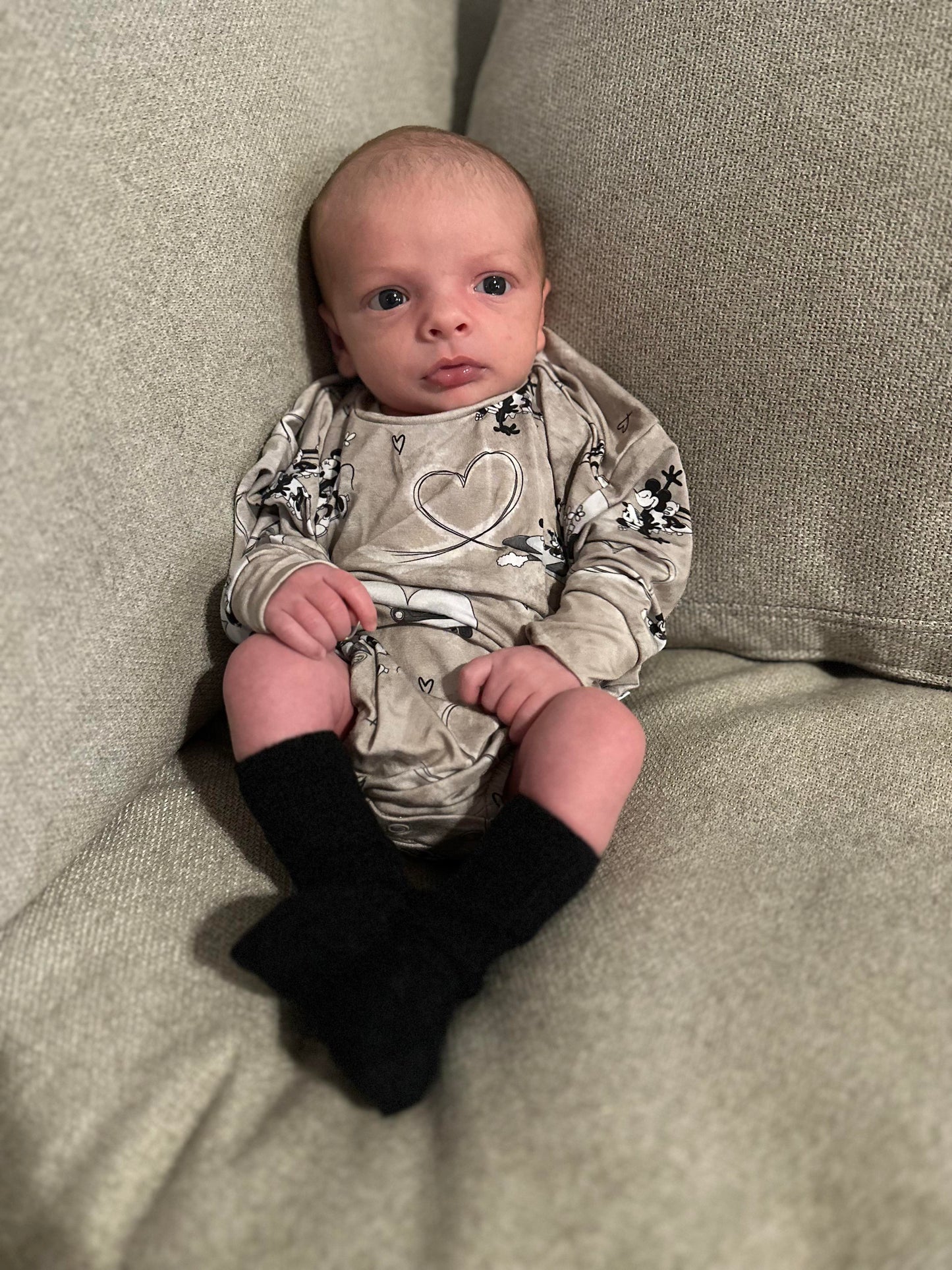 Love On The Go Long Sleeve Bubble Romper