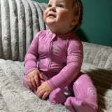 Blushing Doodles Convertible Zip-Up