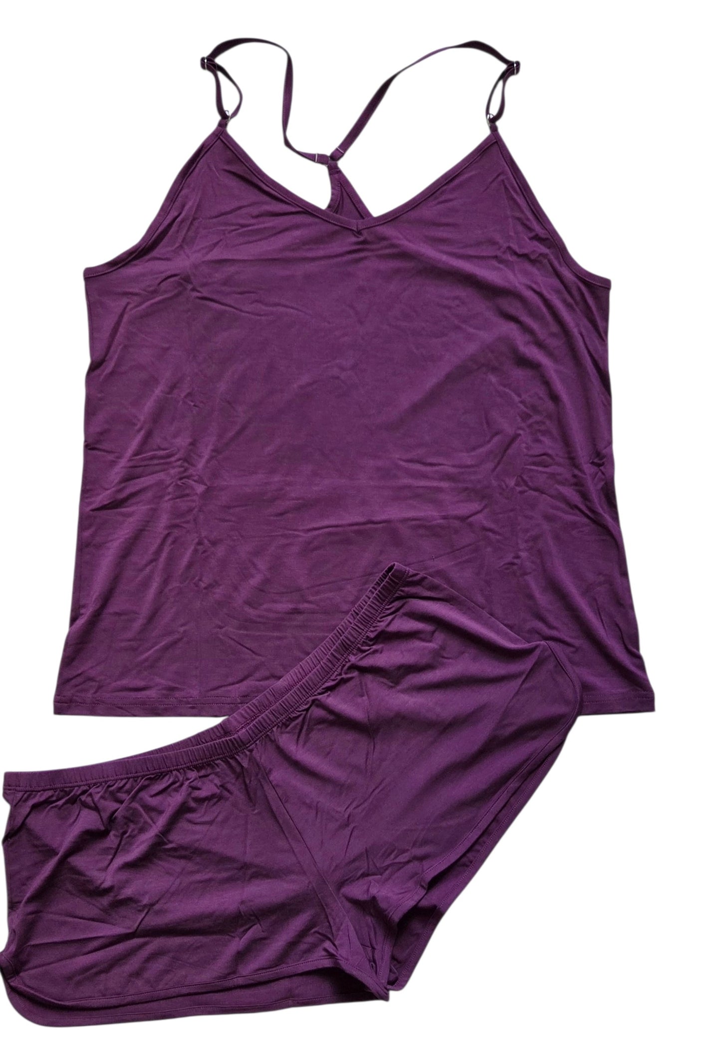 Plum Cami and Short Set