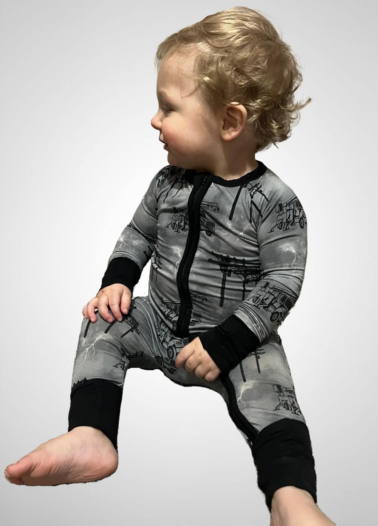 High Voltage Convertible Zip-Up